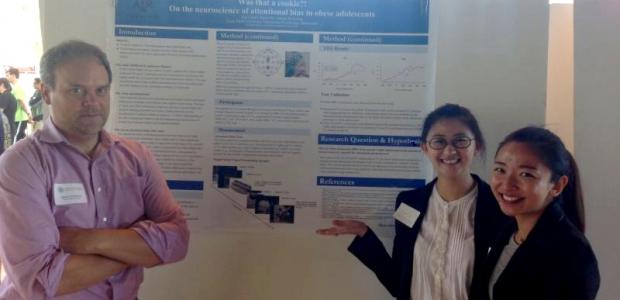 Lucy and Mia presented poster at TAMIN Symposium